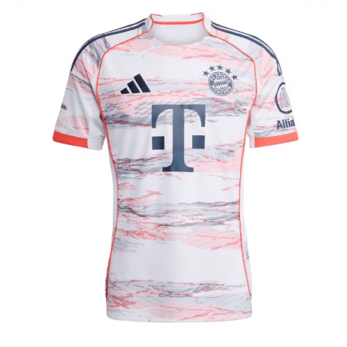 Lacne Muži Futbalové dres Bayern Munich Luis Diaz #14 2025-26 Krátky Rukáv - Preč